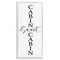 Stupell Industries Sweet Cabin Vertical Words Framed Giclee, design by Lux + Me Designs